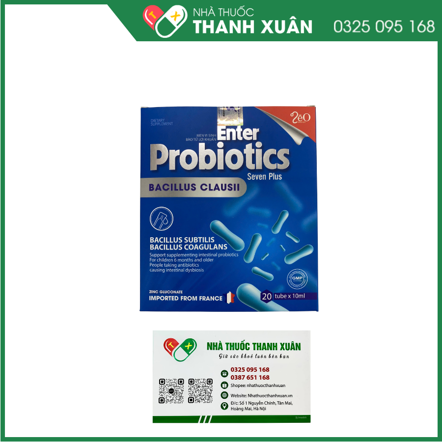 Enter Probiotics Seven Plus hỗ trợ bổ sung lợi khuẩn đường ruột